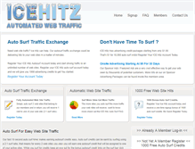 Tablet Screenshot of icehitz.com